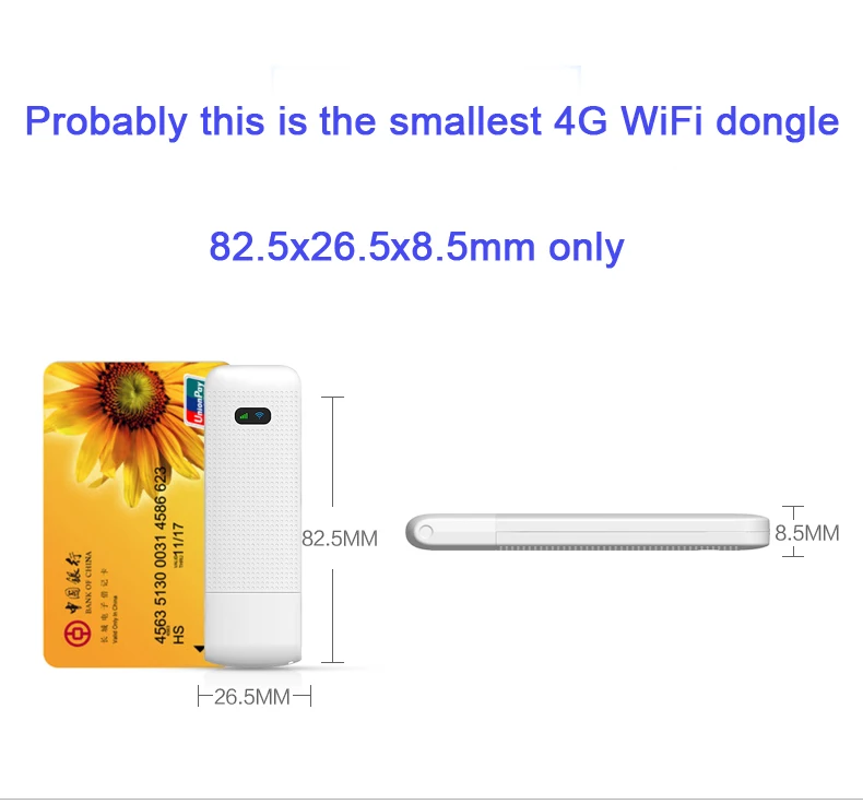 LDW922 3G/4G WiFi роутер мобильный портативный беспроводной LTE USB-модем dongle nano SIM-карта