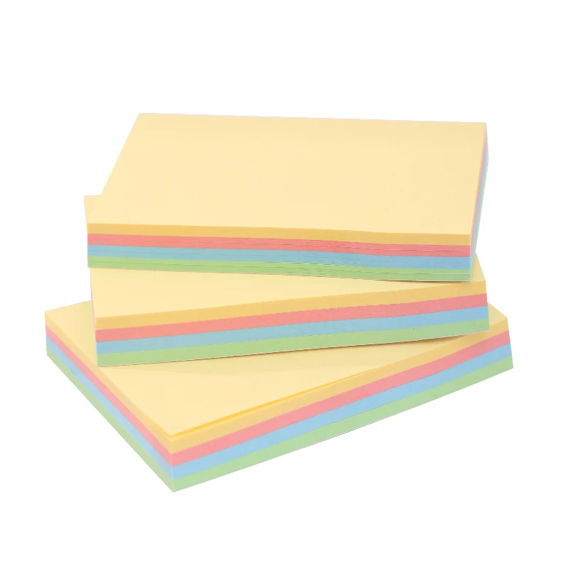 Цветные бумажные Примечания студенческие липкие квадратные накладки наклейки N