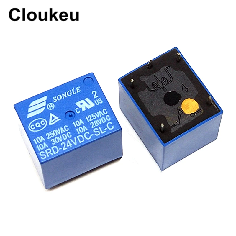 Реле DIP5 SRD- 03VDC 05VDC 06VDC 09VDC 12VDC 24VDC 48VDC -SL-C 3V 5V 6v 9В 12В 24В 48В 10A | Обустройство дома