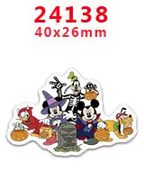 24138 30 шт мультфильм персонаж плоское украшение из смолы PR 23553 - Цвет: 24138