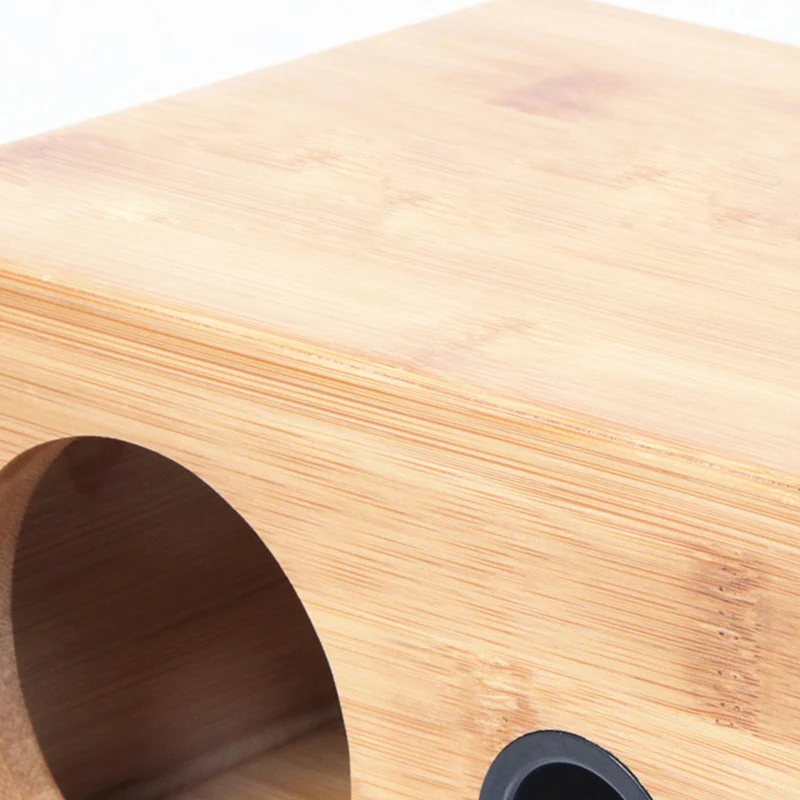 

4 pcs 3 inch pure bamboo full range speaker 3 inch empty box Hifi empty box bamboo and wood handmade box