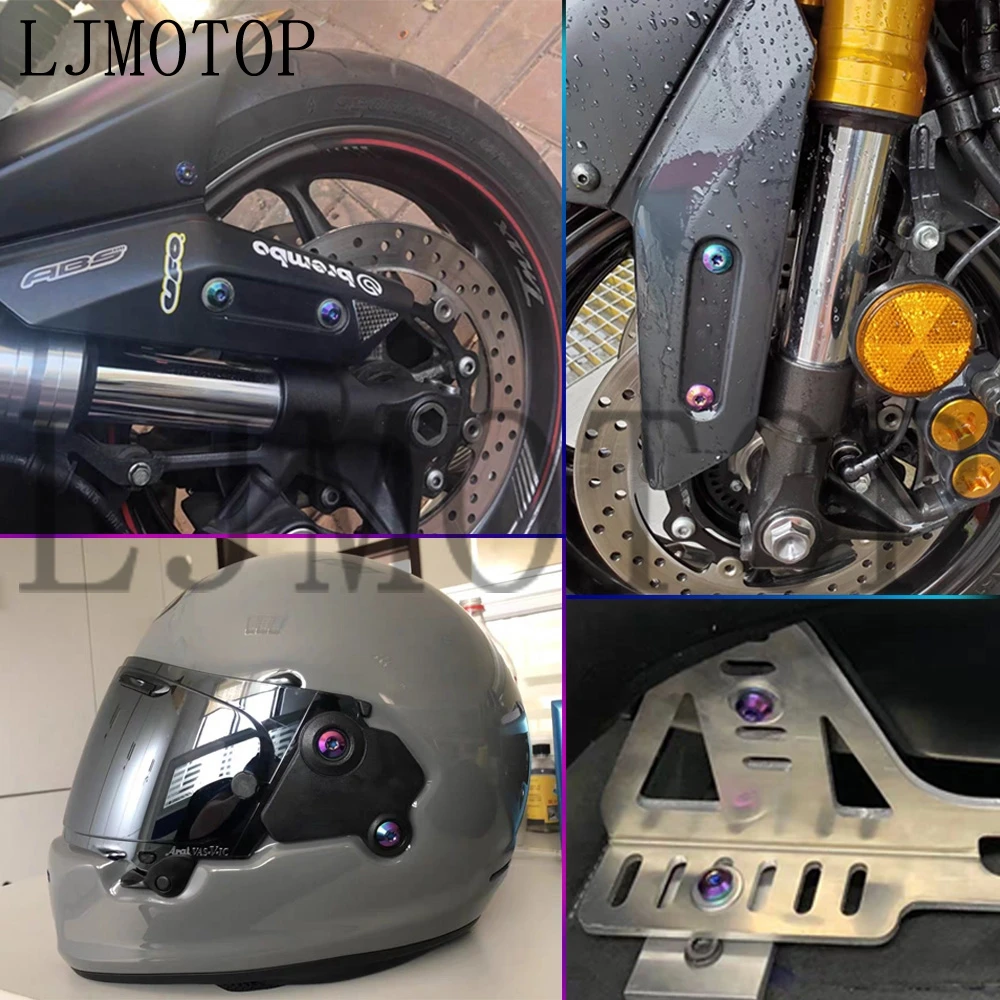 

Universal CNC Motorcycle Fairing screws Bolt outer Hexangular Screw Nut For Suzuki RM85 RM125 RM250 RMX250 RMZ250 RMZ450