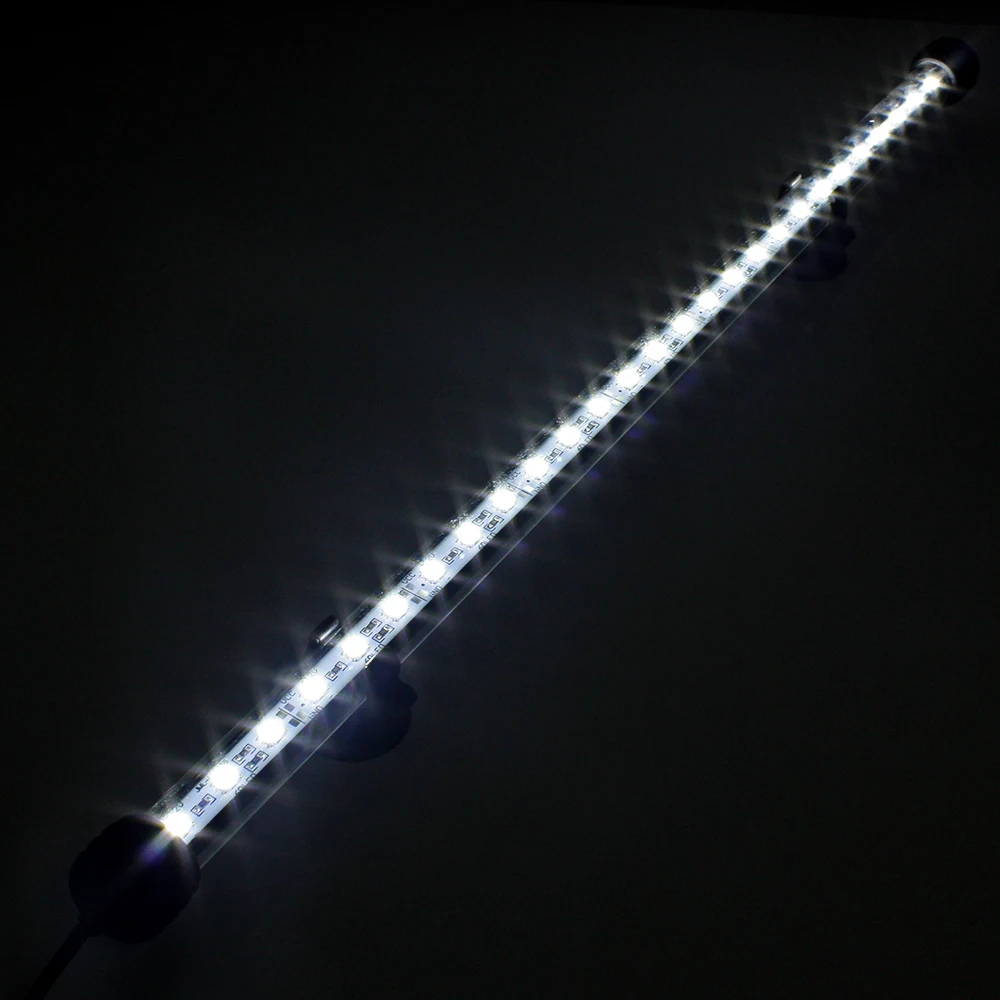 Аквариумная лампа с вилкой европейского стандарта белого и синего цвета