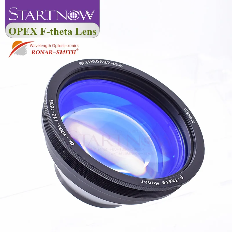 Opex Длина волны 1064 нм волокно F theta Scan Lens 70 300 мм F100 420mm плавленый кремнезем кварта YAG