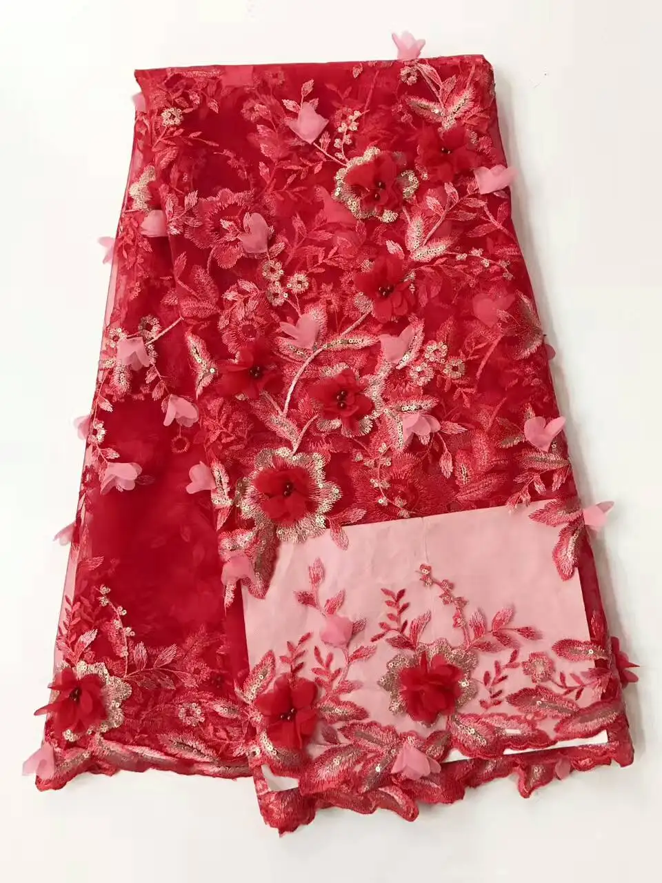 

Горячая Распродажа, африканская кружевная ткань 2017, модная французская кружевная ткань, нигерийская ткань для невесты, высокое качество дл...