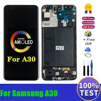 super amoled pantalla for samsung galaxy a30 a305ds a305fn a305g screen replacement lcd display touch screen digitizer assembly