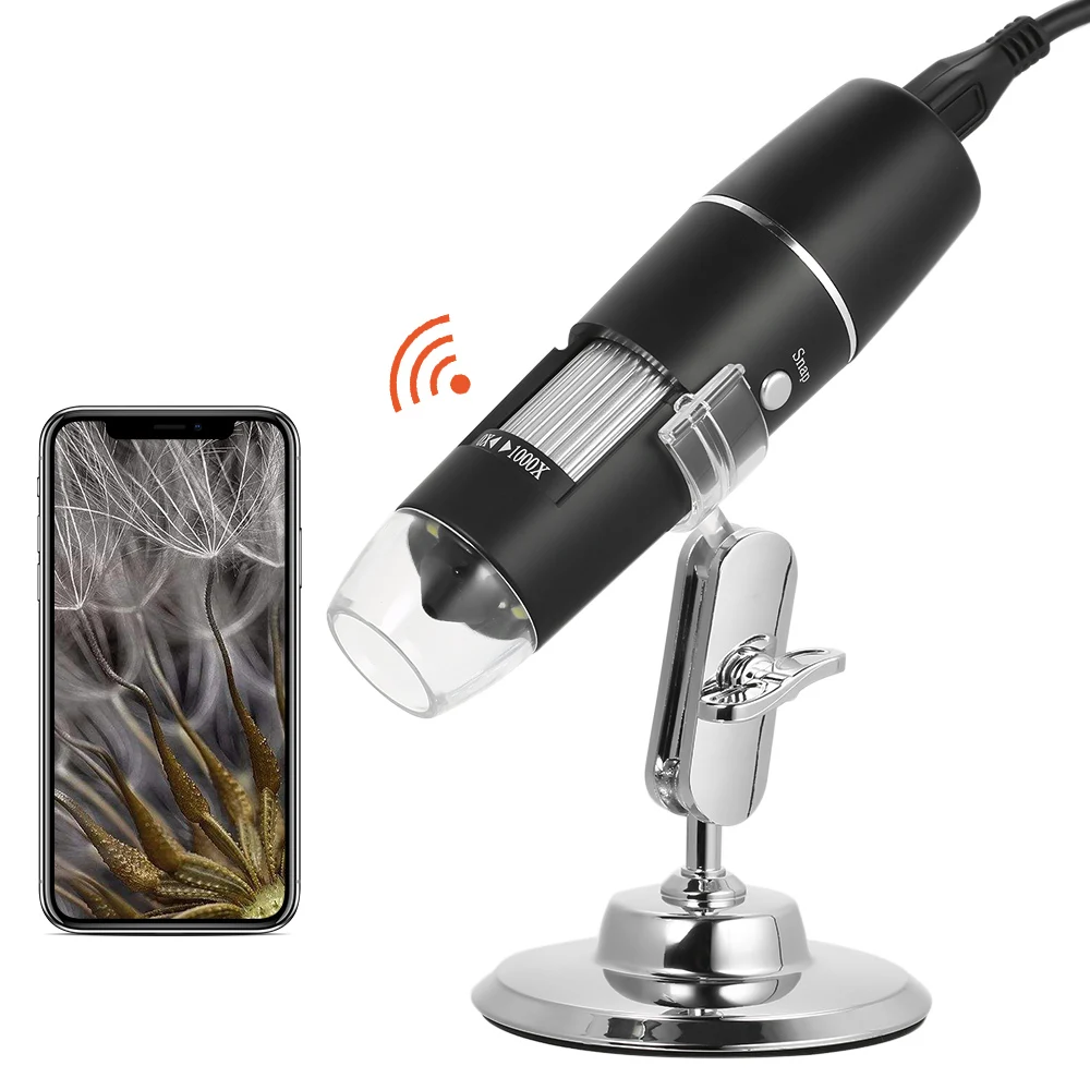 1080P WIFI 1000x USB цифровой микроскоп увеличительная камера для iOS/Android | Инструменты