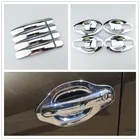 Для Volkswagen VW Tiguan 2009 2010 2011 2012 2013 2014 2015 2016 автомобильный Стайлинг крышка дверной ручки Чаша вставка панель аксессуары