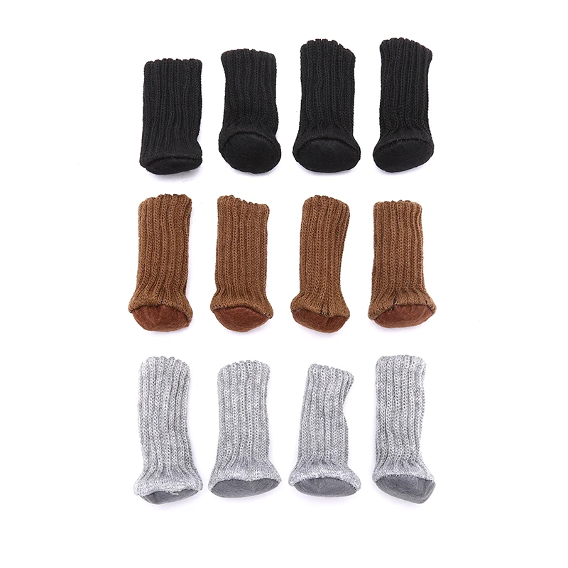 Защитные носки для ножек стула 4 шт./компл. утолщенные мебельные Чехлы стола