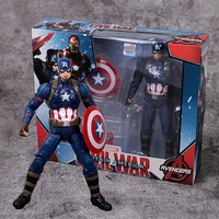 disney marvel toys 17cm avengers infinity war spiderman captain america iron man thanos hulk action figure dolls with gift box