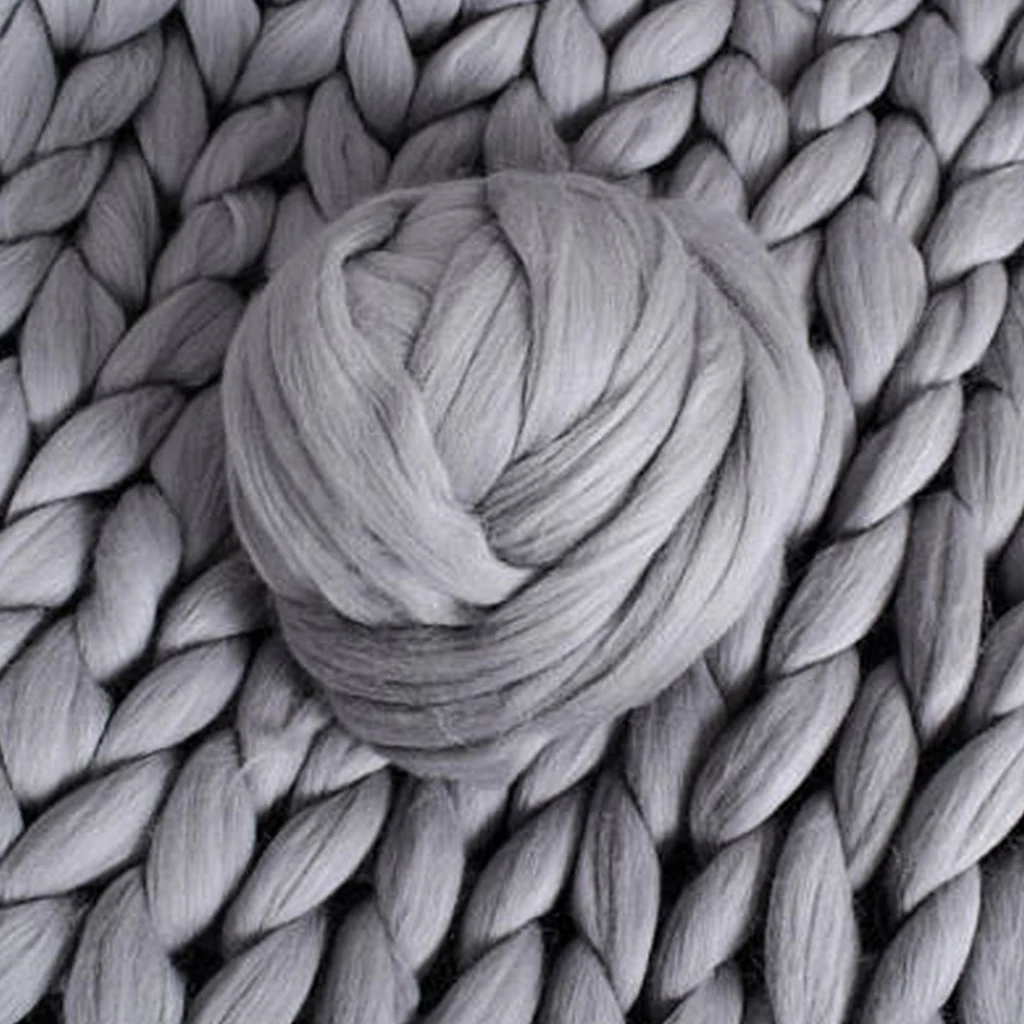 1000 г/шар мягкая мериносовая шерсть пряжа для ручного вязания вязать спиннинг