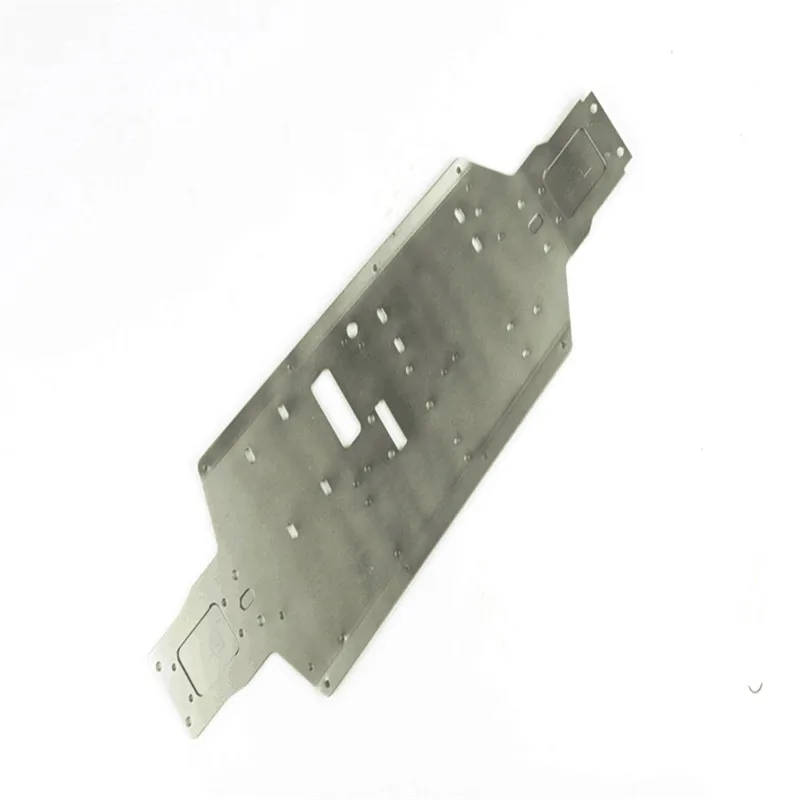 1PC ZD Racing 8470 Sliv er Metal Aluminum Alloy Chassis Car Bottom for 9116 08427 1/8 Crawler RC Parts | Игрушки и хобби