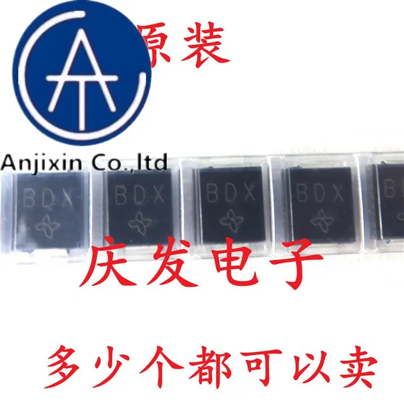 

10pcs 100% orginal new in stock SMCJ10CA silkscreenBDX SMC transient suppression diode