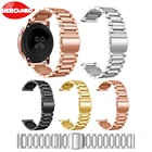Металлический ремешок из нержавеющей стали 20 мм для Samsung Galaxy Watch Active 42 S2, браслет для Galaxy active 2 40 мм 44 мм
