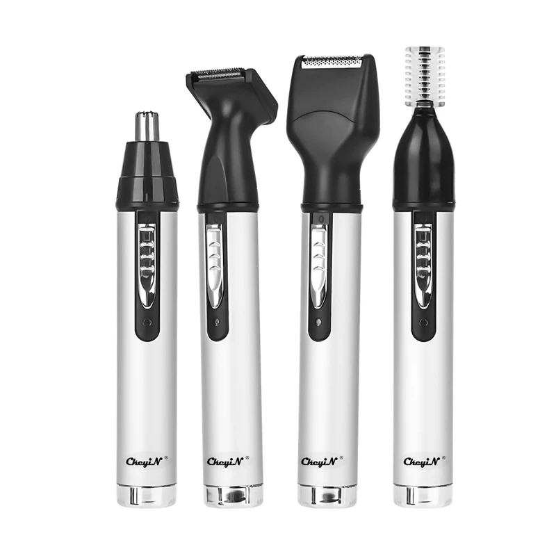 

4 in 1 Electric Nose Trimmer for Men Rechargeable Hair Removal Face Eyebrow Ear Trimer waterproof Safe Face Care Shaving Trimmer