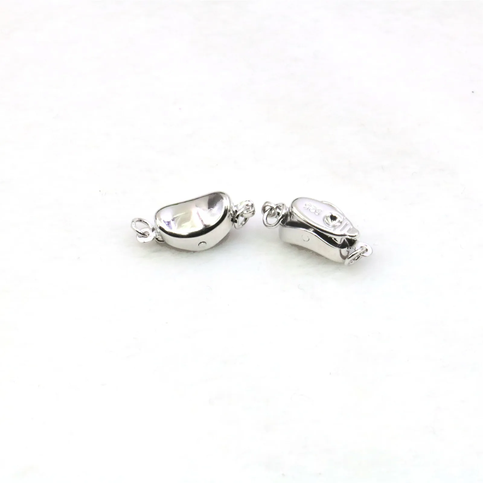 

5 шт., серебристые пряжки для женских аксессуаров, 7 х11 мм