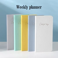never colorful weekly planner weeks notepad for full yearly monthly plan 2022 agenda schedule book notebook school stationery