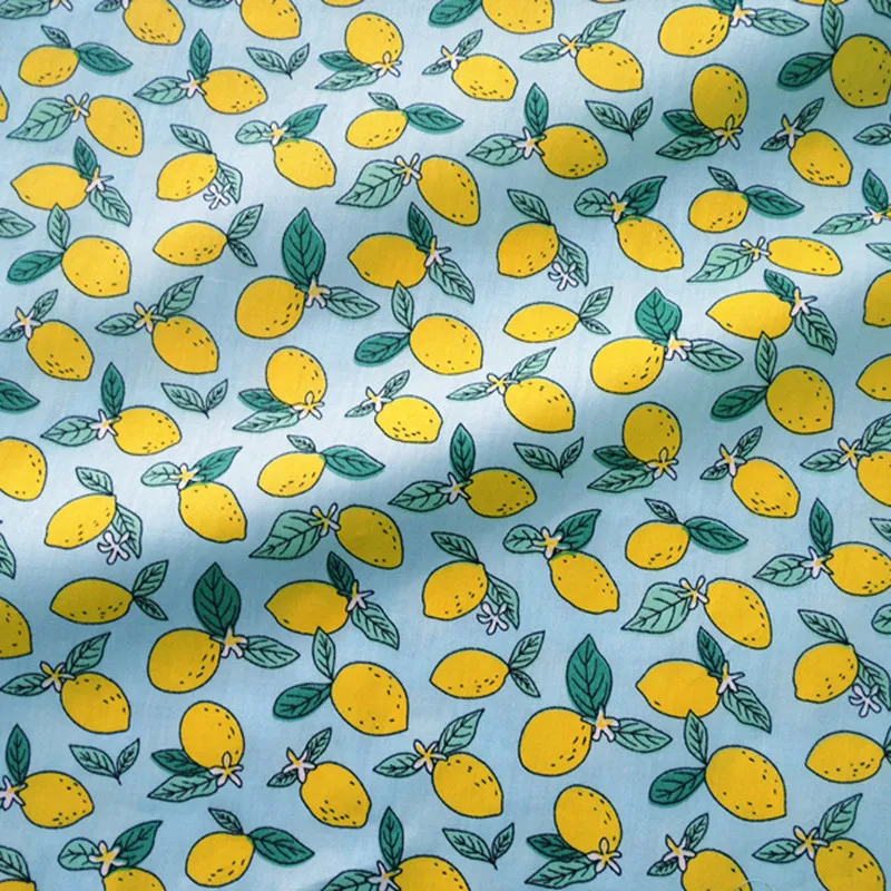 Фруктовая серия хлопчатобумажная ткань хлопок для изготовления одежды детского