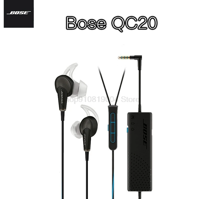 Внутриканальные наушники Bose QuietComfort 20 QC20 с шумоподавлением и глубокими басами