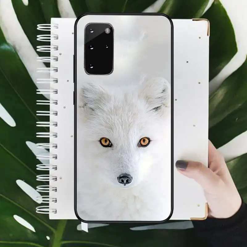 

Arctic fox Phone Case For Samsung galaxy S 7 8 9 10 20 edge A 6 10 20 30 50 51 70 note 10 plus