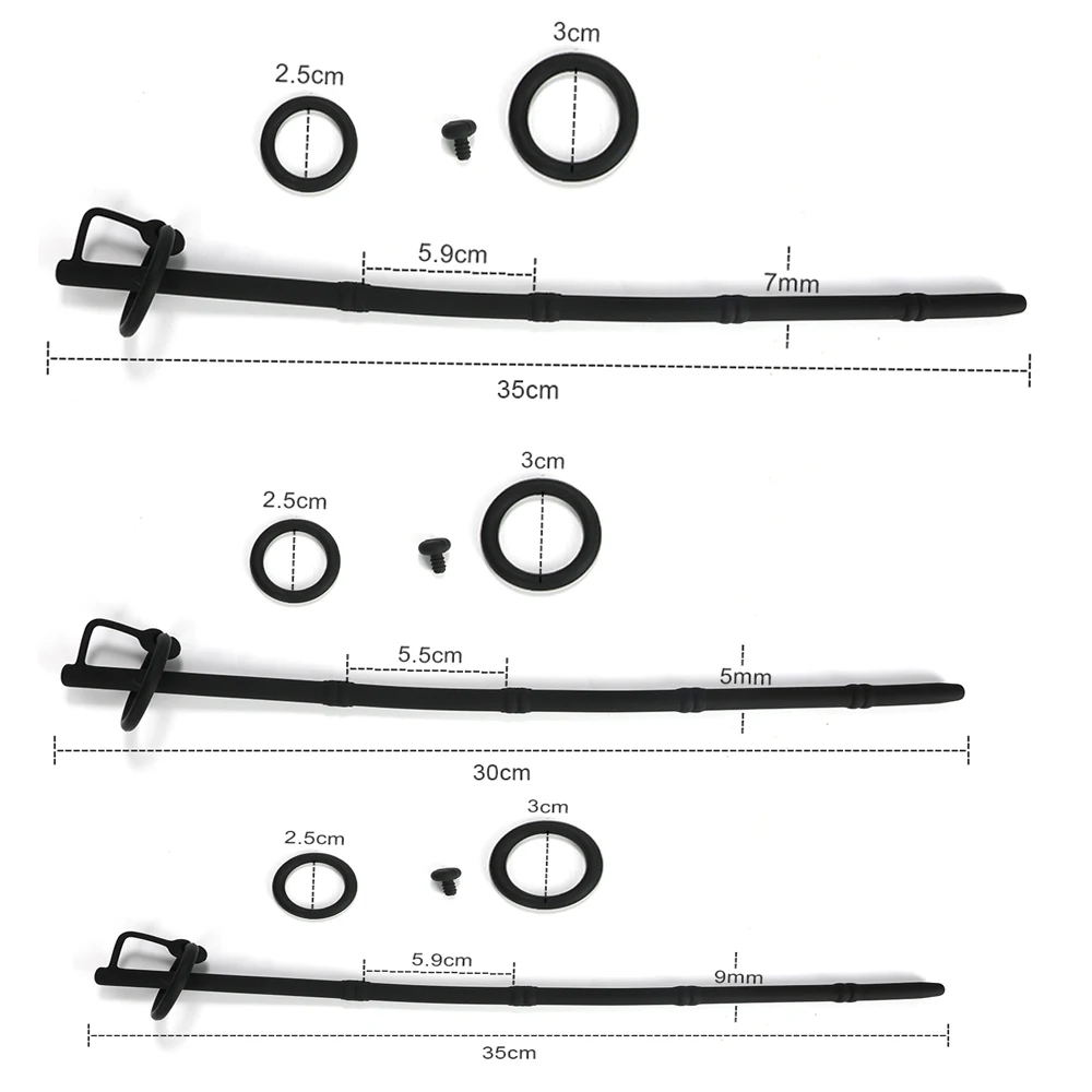 Лошадь карандаш длиной 30/35 см для глаз Уретральное расширение стимуляция точки G