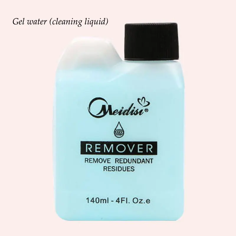 Nail Art Crystal Liquid Pen Wash Nail Polish Remover Resurrection Water Diluent Gel Water Manicure 140ml Bottled