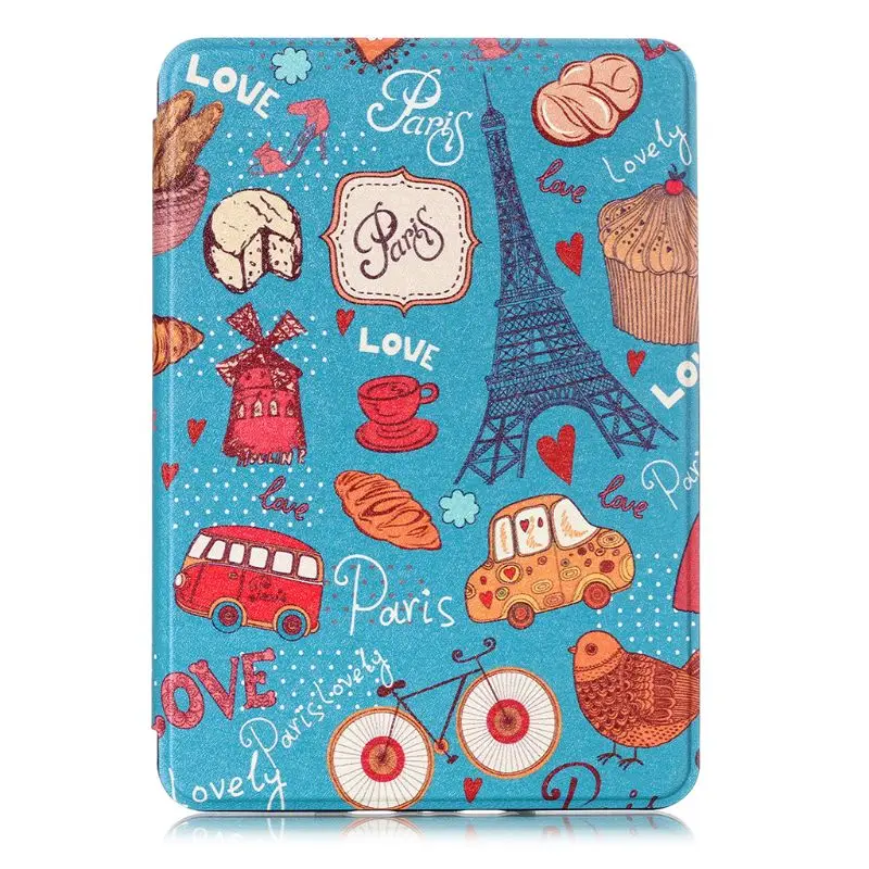 Мягкий чехол из ТПУ для Kindle Paperwhite 4 умный с рисунком электронной книги Paperwhite4