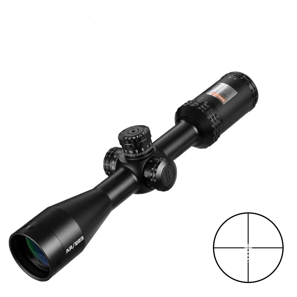 3-9X40 AR оптика Drop Zone-223 тактический прицел Riflescope с целевыми башенками охотничьи прицелы для снайперской винтовки