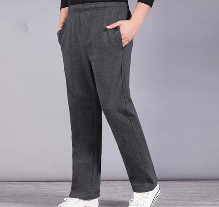 

New Style Spring Men's Casual Black Colour Casual Pants Striagt Sport trousers
