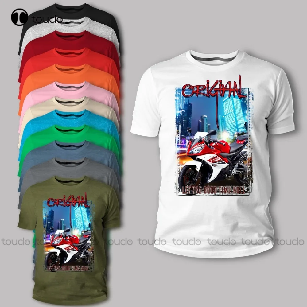 

Летняя футболка, футболка с японским классическим мотоциклом