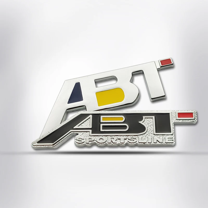 Спортивная Автомобильная наклейка ABT для Audi A3 A4 A4L A5 A6 A6L A7 A8L Q3 Q5 Q7 на решетку