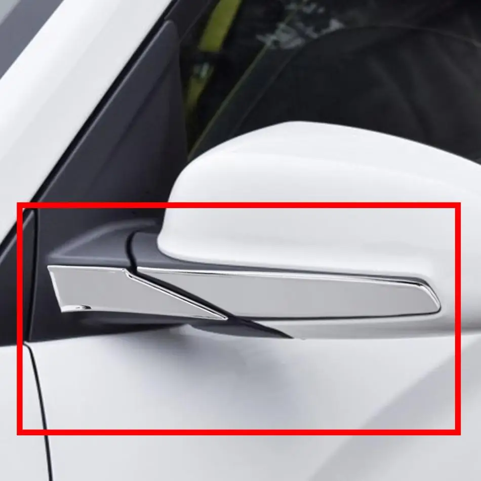 4 шт. автомобиля зеркало заднего вида молдинги полоски Накладка для hyundai Encino Kauai Kona внедорожник Стайлинг автомобиля