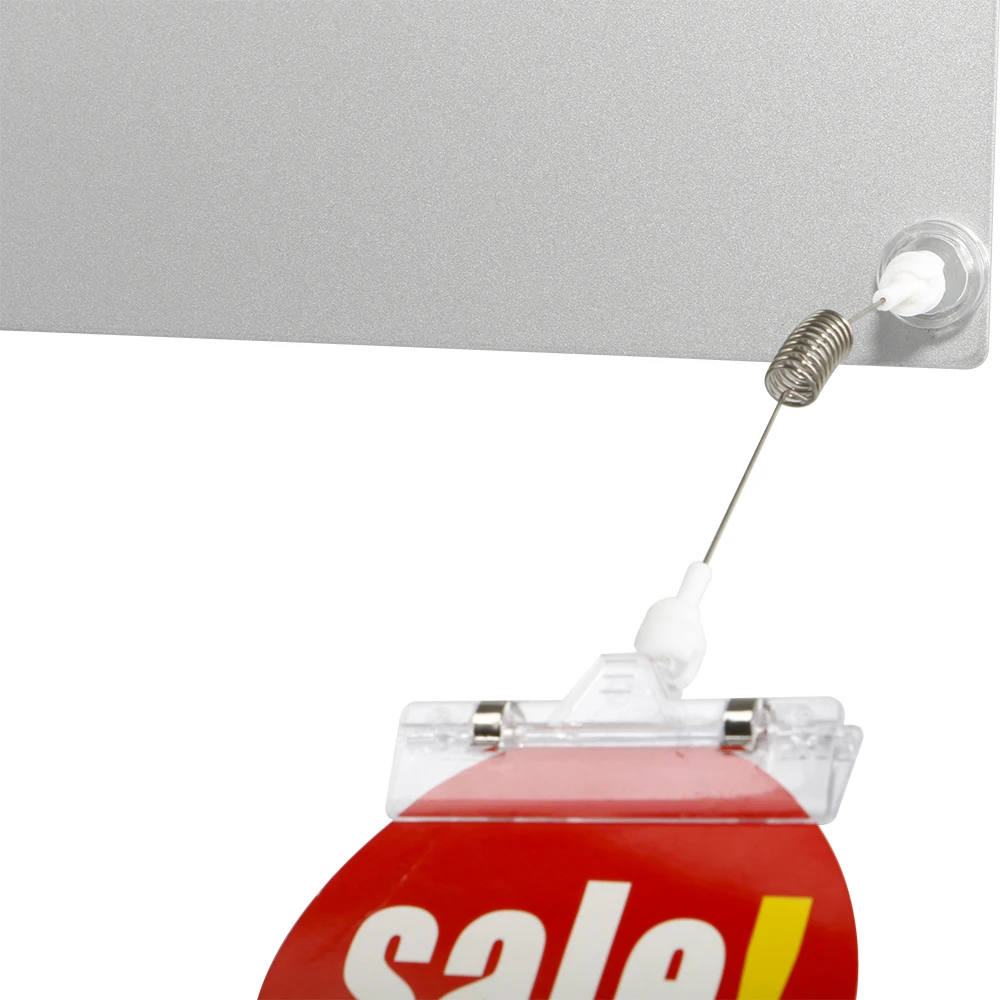 100 шт. 8*20 см Т образный пружинный зажим магнитный держатель для этикеток