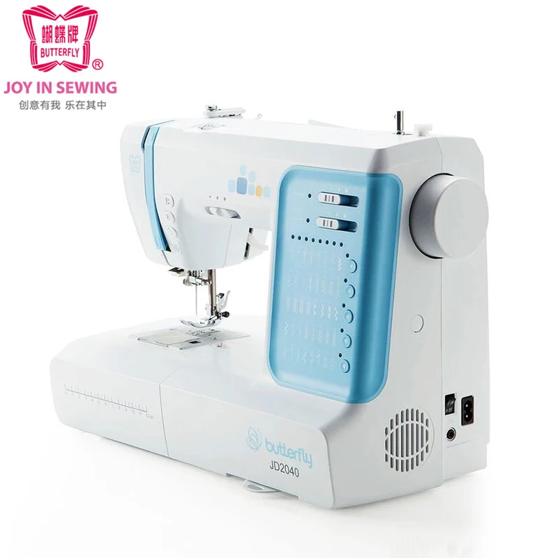 Электронная швейная машина JD2040 с автоматической защелкой и утолщением|Швейные