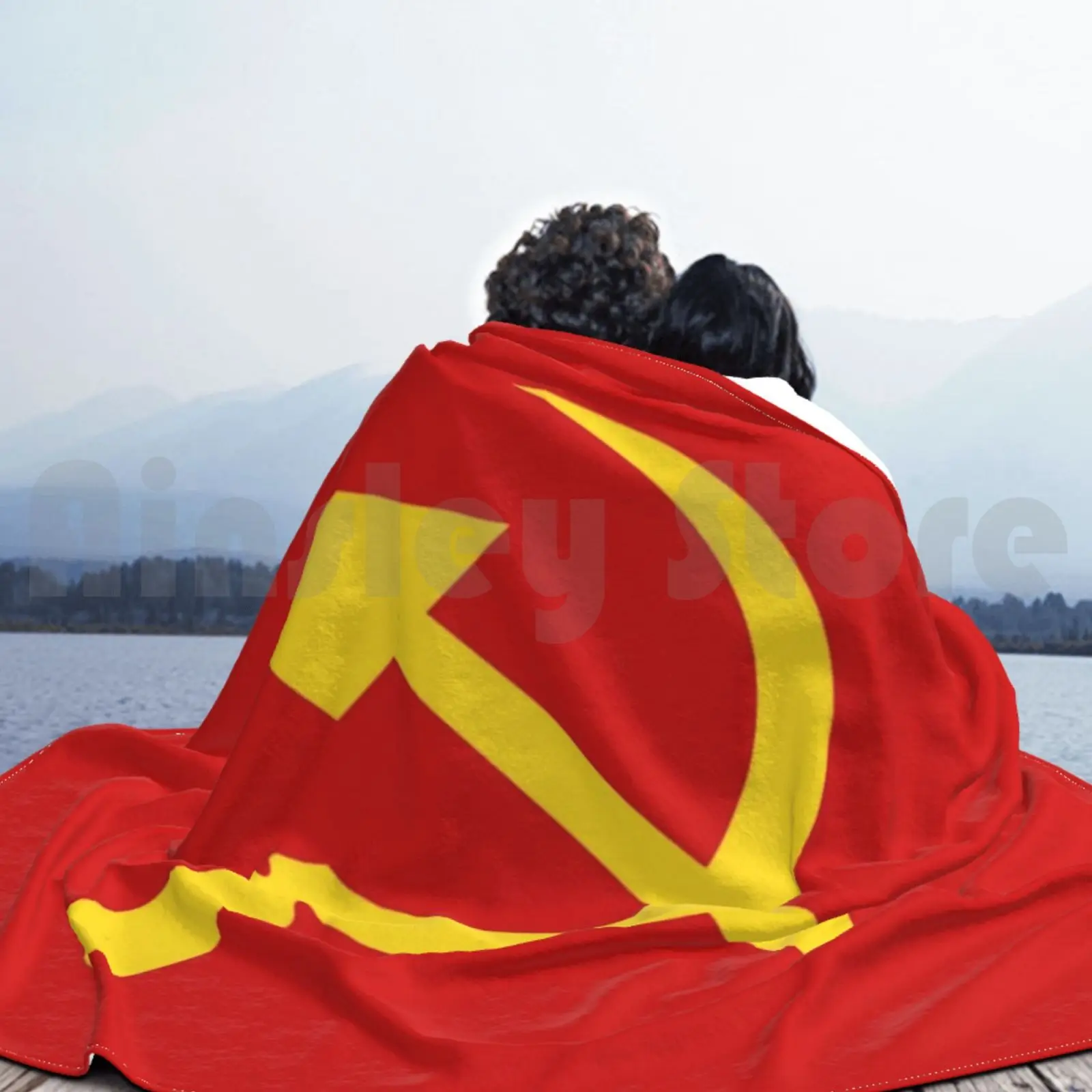 Одеяло с молотом и серпом модное индивидуальное молоток серп Россия Советский