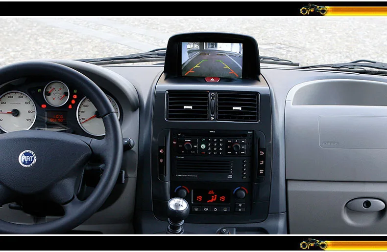 Беспроводная камера заднего вида Camer для Fiat Fiorino Qubo 225 Scudo 270 MPV/RCA AUX Интерфейс CCD ночного видения Автомобильная резервная камера заднего вида