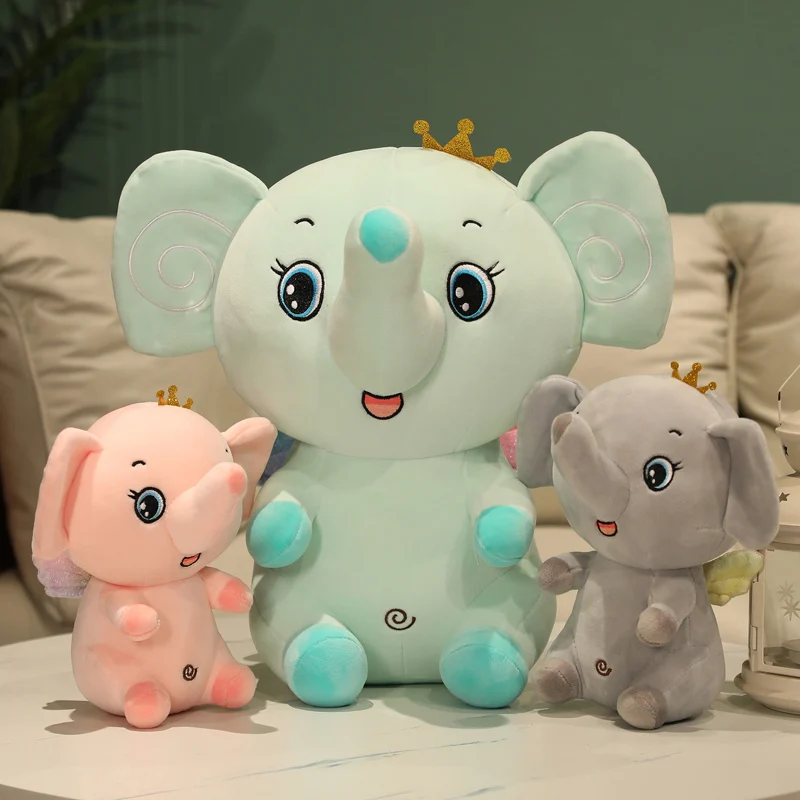 

23-60 Cm Kawaii Dumbo Sleeping Doll Cute Healing Birthday Gifts For Children Sofa Bedside Cushions Bedroom Decorations Essential