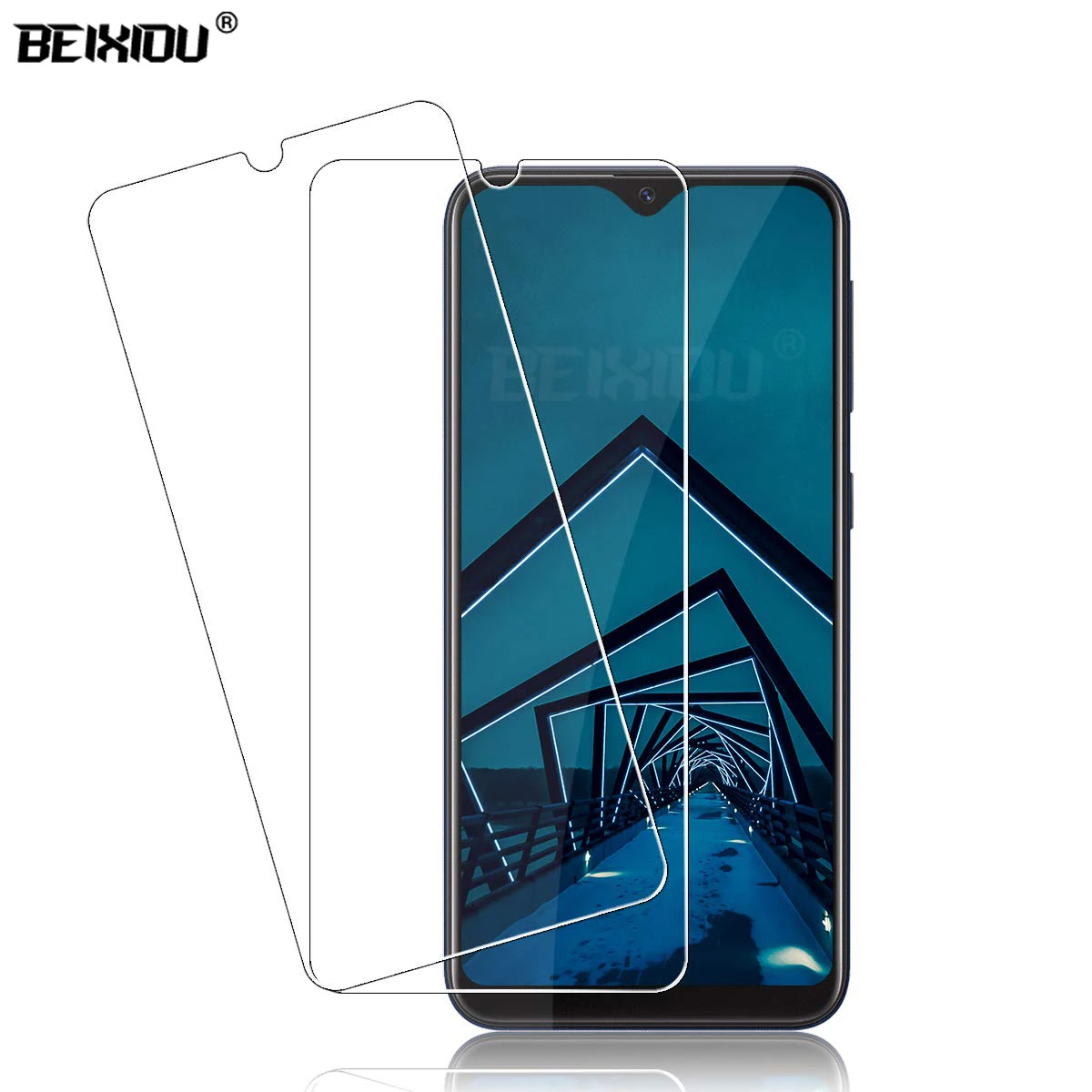 2 шт Полное закаленное стекло для samsung Galaxy A50 A30 A20 защита экрана защитная