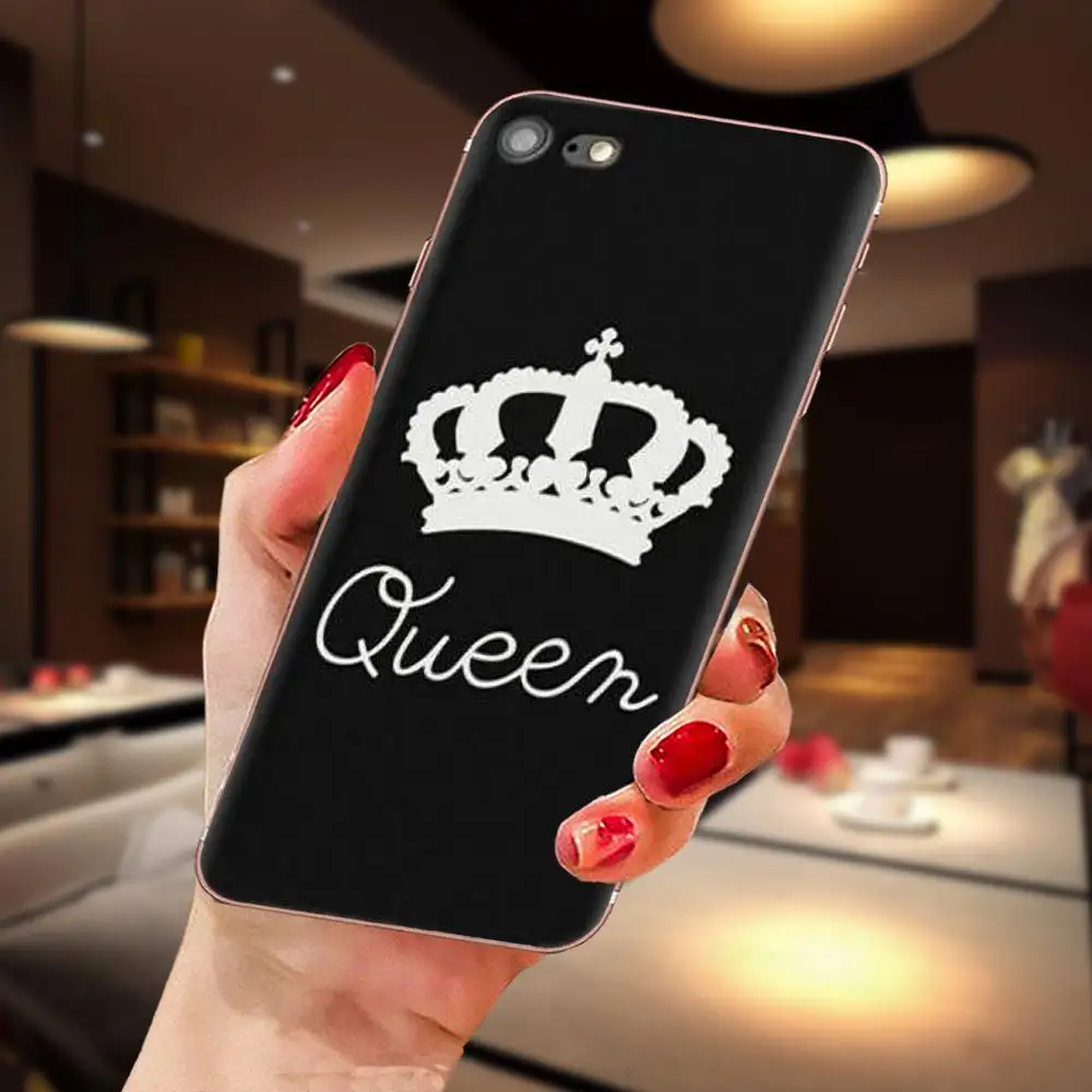 Роскошный чехол King Queen Crown для Huawei Honor Mate Nova Note 20 20s 30 5 5I 5T 7C 8A 8X 9X 10 Pro Lite