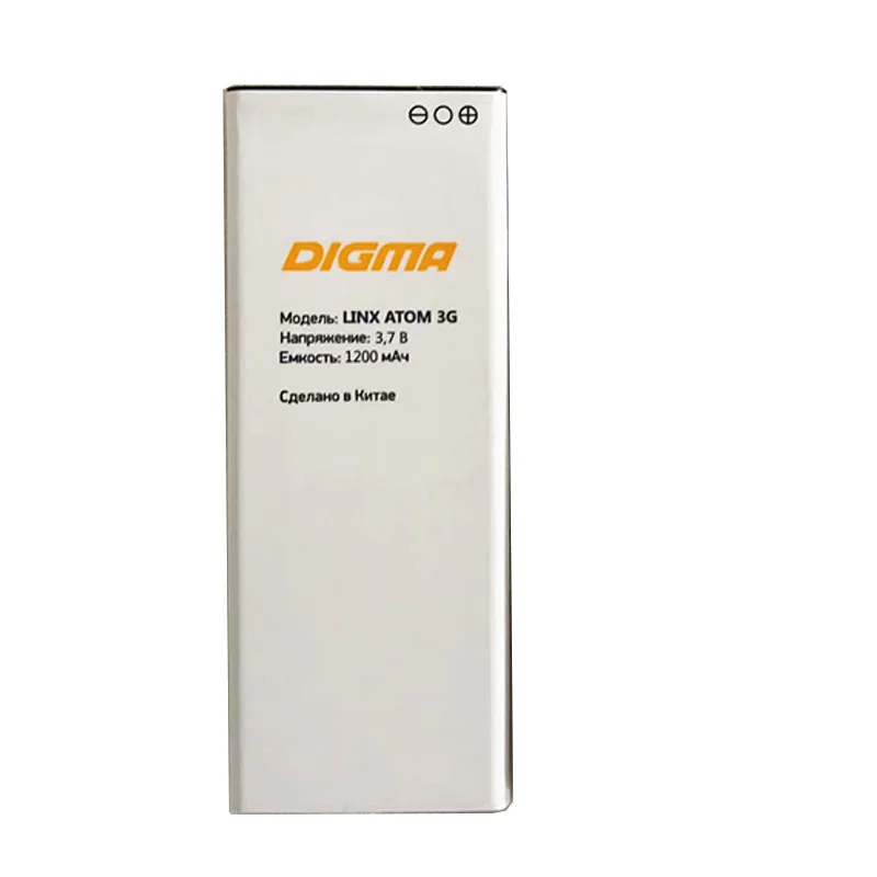 Сменный аккумулятор LINX ATOM 3G 1200 мАч для Digma Linx Atom 3G|Аккумуляторы мобильных