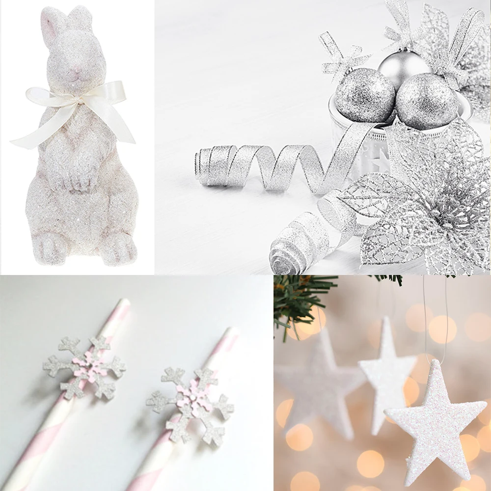 Белый блестящий порошок лазерный пигмент с жемчужным покрытием декоративный