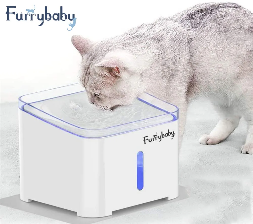 Домашнее животное кошка фонтан воды 2L автоматический собака диспенсер для