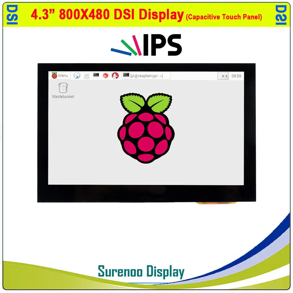 4 3 &quot4 дюймов 800*480 MIPI IPS TFT DSI многосенсорная емкостная сенсорная панель ЖК модуль