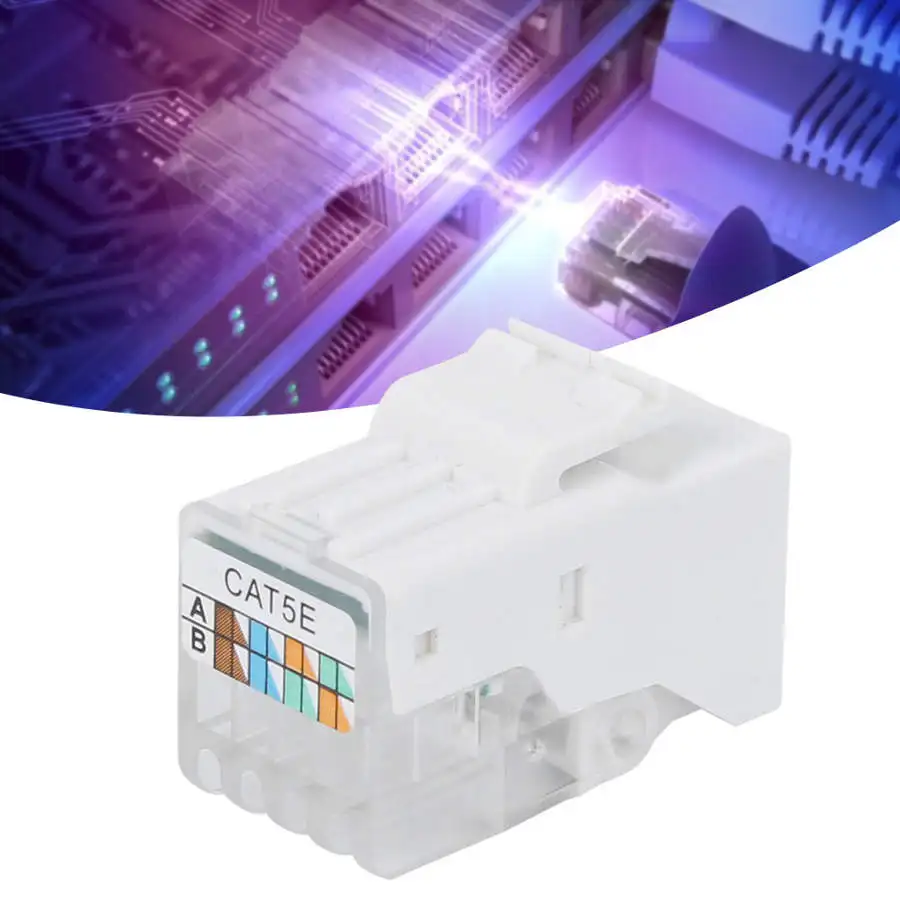 3 шт. RJ45 информационный модуль CAT5E инструмент Бесплатные компьютерные сети разъем