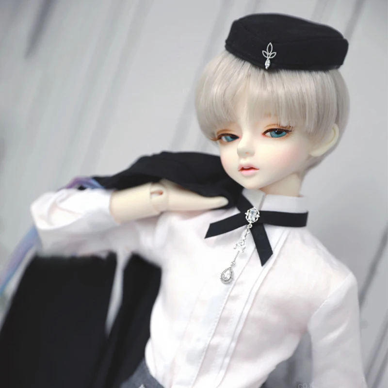 BJD doll SD full set of 1/4 points male half sleep Kid Delf BORY joint movable doll birthday gift