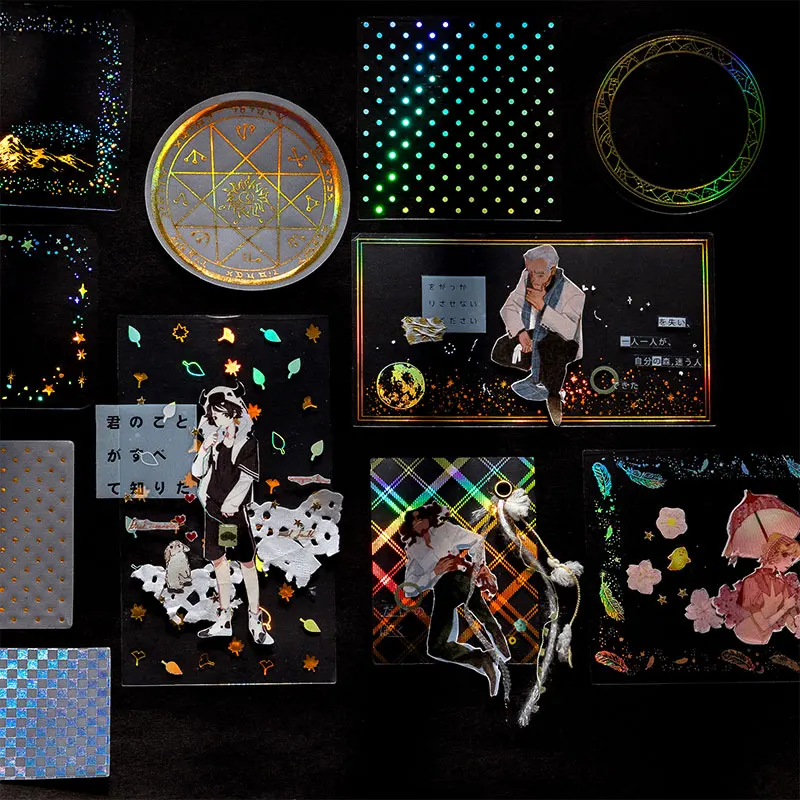 15-24 шт./упак. полые кружева цветок липкий блокнот для заметок дневник