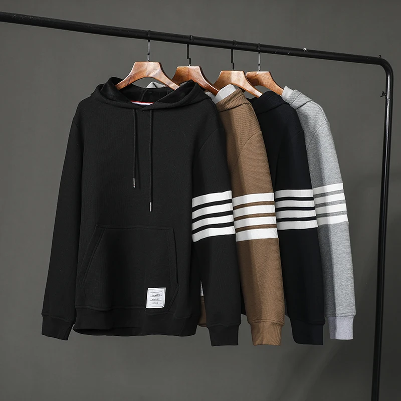 Толстовка мужская укороченная с капюшоном на молнии длинным рукавом | Женская