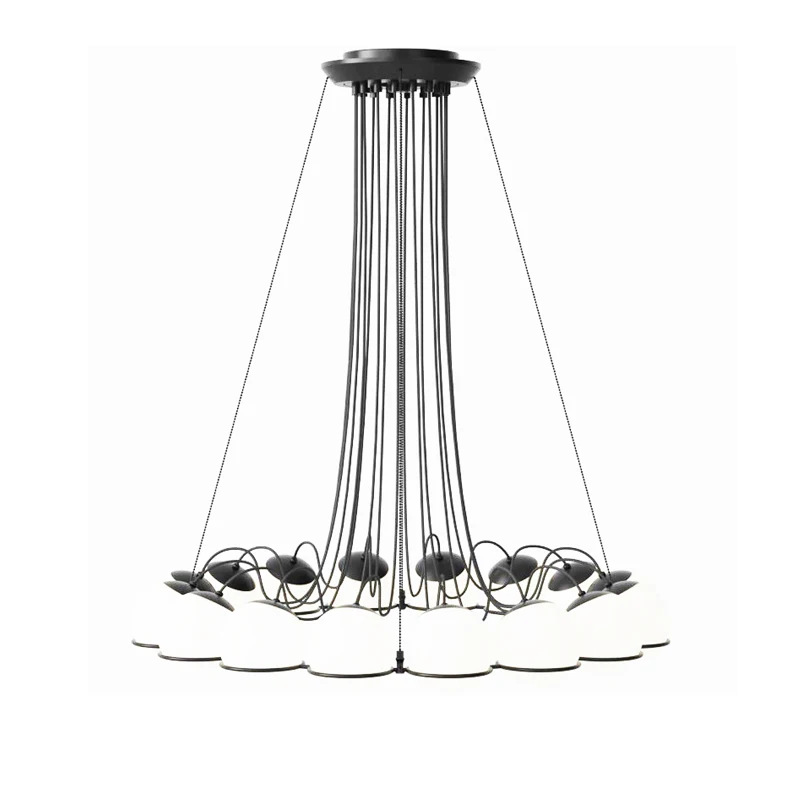 

Новый продукт, роскошная многошаровая комбинация, индивидуальная Люстра для гостиной, столовой, спальни, Скандинавская художественная кол...