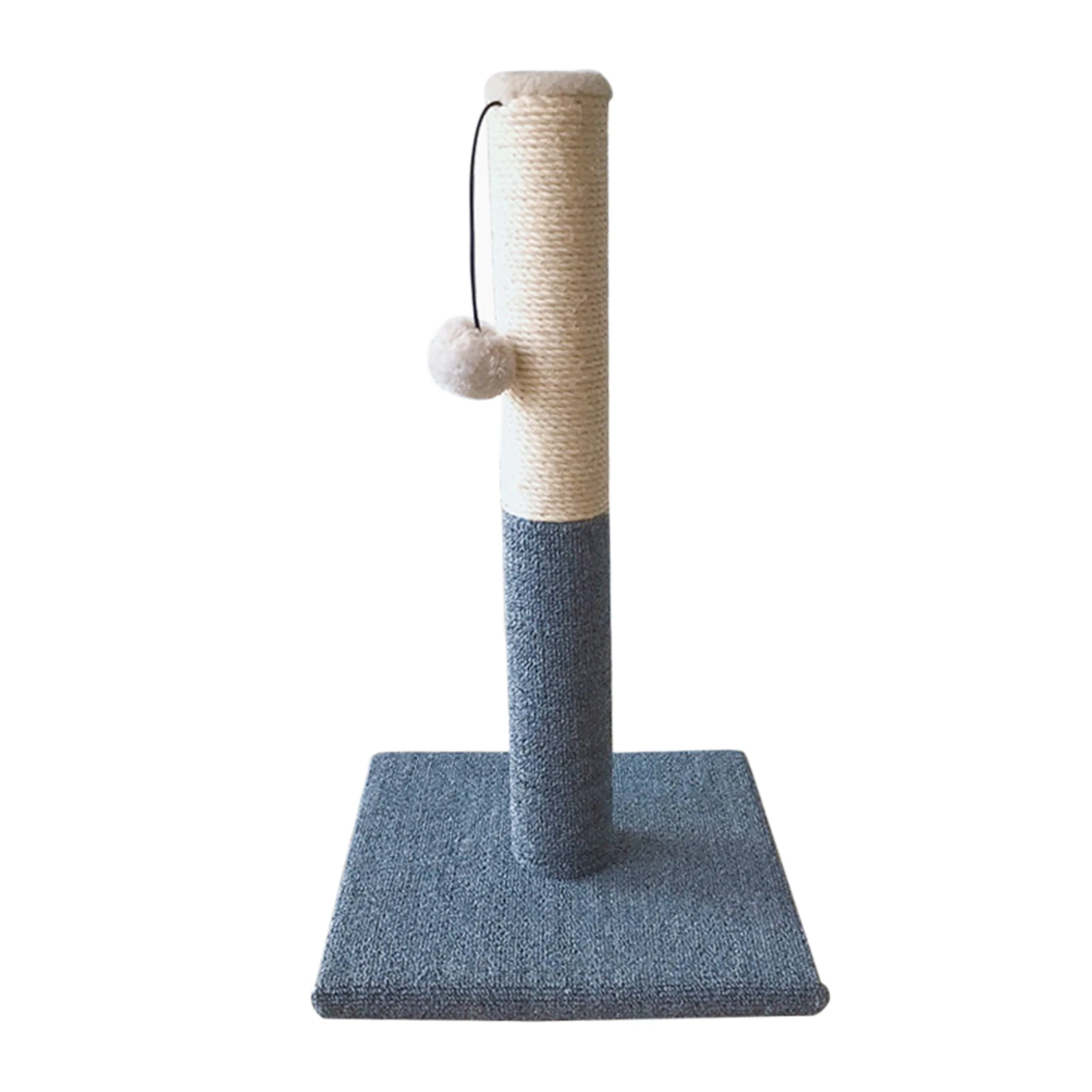 

Cozy Pet Cat Tree Sisal Rope Tower Scratching Post Frame Play with Ball
