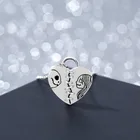 Ожерелье с черепом Кошмар перед Рождеством, чокеры, Женская цепочка в стиле панк, Джек и Салли, ожерелье с сердцем и замком для пар, ювелирные изделия